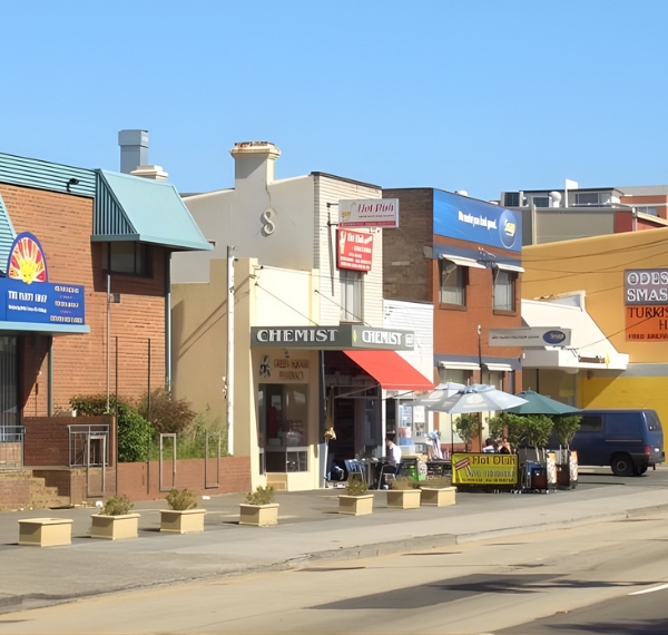 Commercial buildings in Beaconsfield, NSW